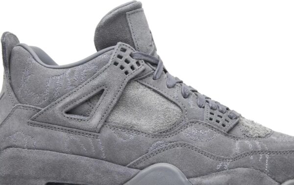 KAWS x Nike Air Jordan 4 Retro Cool Grey for sale - Image 3