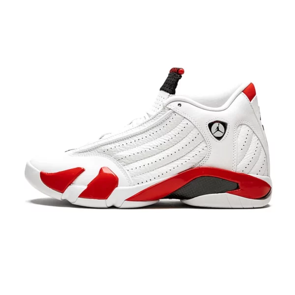 Nike Air Jordan 14 Retro White Varsity Red for sale - Image 5