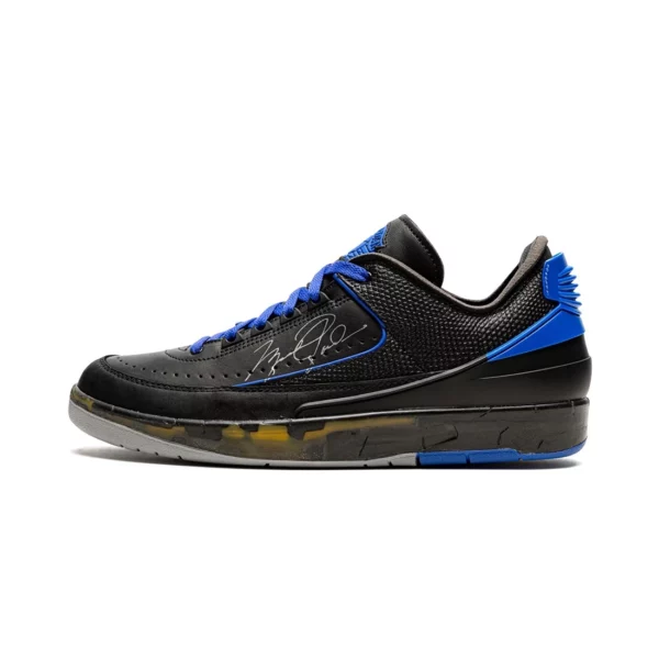 Nike Air Jordan 2 LOW OG SP Off-White BlackBlue for sale - Image 5