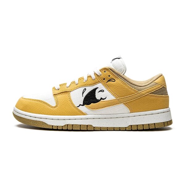 Nike Dunk Low Retro Sun Club Wheat Grass Orange for sale - Image 4