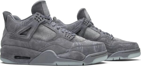 KAWS x Nike Air Jordan 4 Retro Cool Grey for sale - Image 2