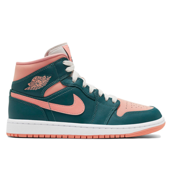 Nike Air Jordan 1 Mid Dark Teal Green for sale - Image 3