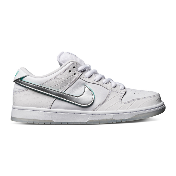 Nike SB Dunk Low Diamond Supply Co White Diamond for sale - Image 3