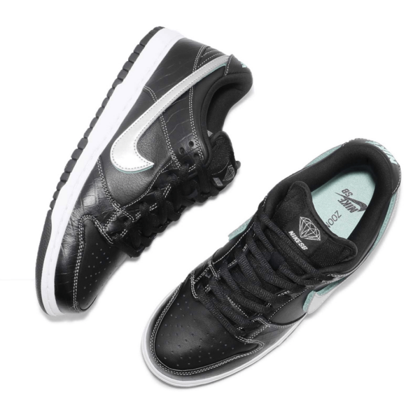 Nike Dunk Low Pro OG QS Black Diamond for sale - Image 7