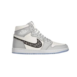 Dior x Nike Air Jordan 1 Retro High Grey for sale