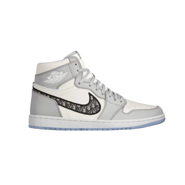 Dior x Nike Air Jordan 1 Retro High Grey for sale
