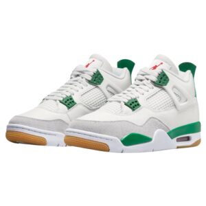 Air Jordan shoes 4 Series Pine GreenCraftSeafoamThunder
