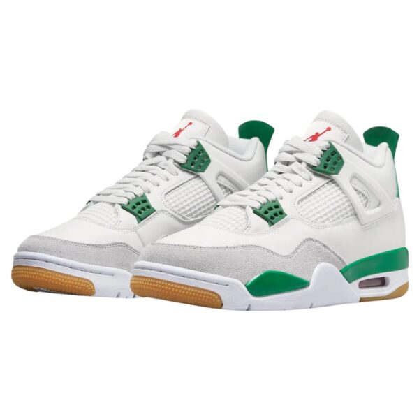 Air Jordan shoes 4 Series Pine GreenCraftSeafoamThunder