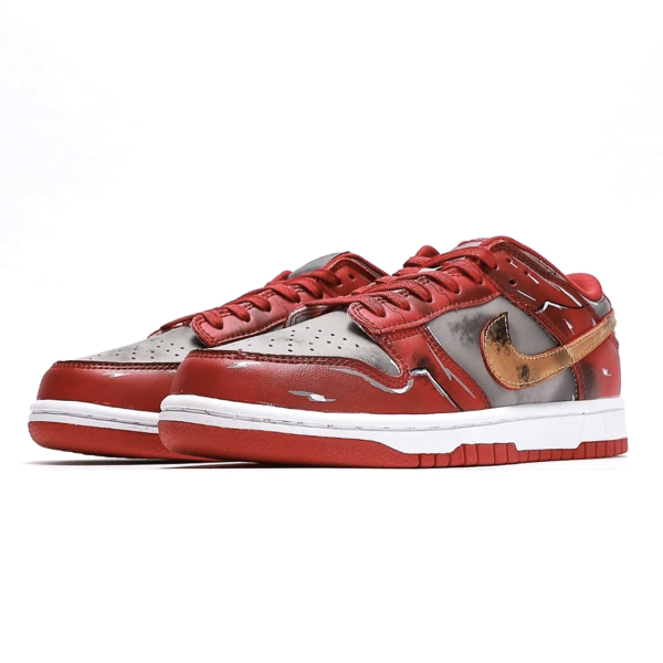 Nike Dunk Low UNLV Soft Grey Red-Metallic Gold for sale