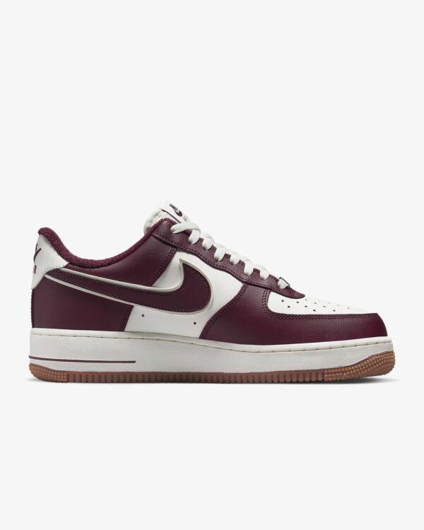 Air Force 1 ’07 LV8 ‘College Pack – Night Maroon’ for sale - Image 4