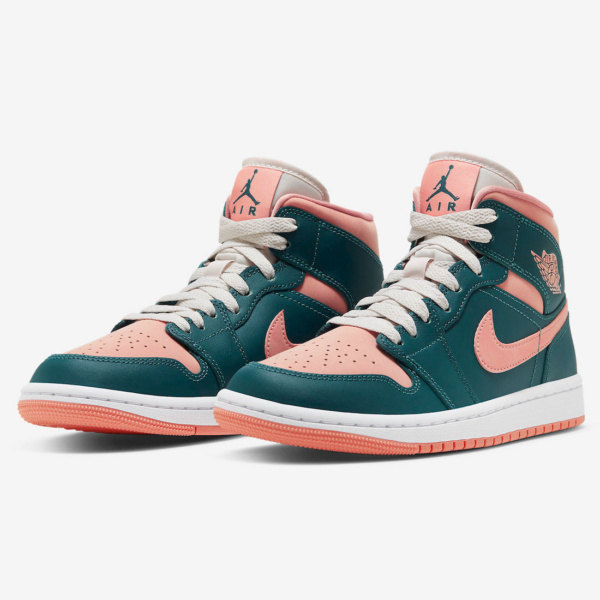 Nike Air Jordan 1 Mid Dark Teal Green for sale