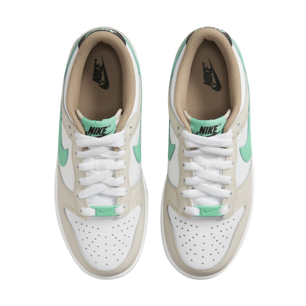 Nike Dunk Low Split Seam White Tan Mint GS for sale - Image 5