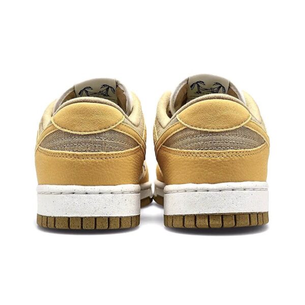 Nike Dunk Low Retro Sun Club Wheat Grass Orange for sale - Image 6