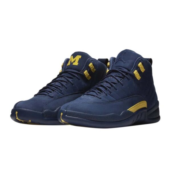 PSNY x Air Jordan 12 Retro Michigan Wolverines PE for sale
