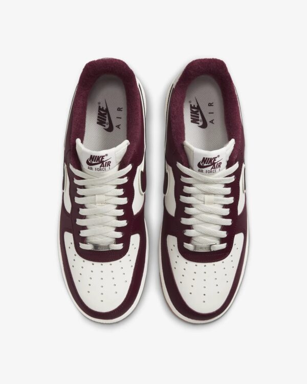 Air Force 1 ’07 LV8 ‘College Pack – Night Maroon’ for sale - Image 3