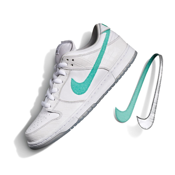 Nike SB Dunk Low Diamond Supply Co White Diamond for sale - Image 6