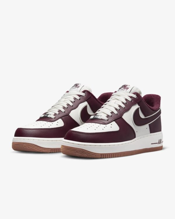 Air Force 1 ’07 LV8 ‘College Pack – Night Maroon’ for sale