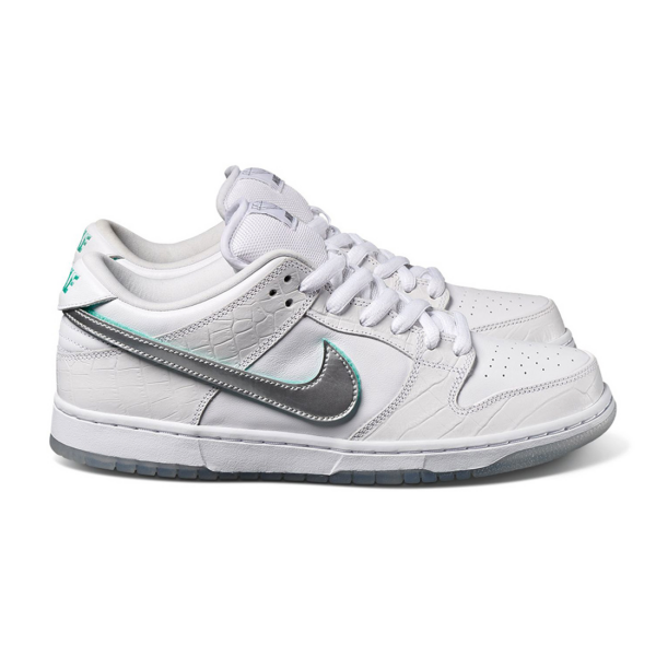 Nike SB Dunk Low Diamond Supply Co White Diamond for sale - Image 7