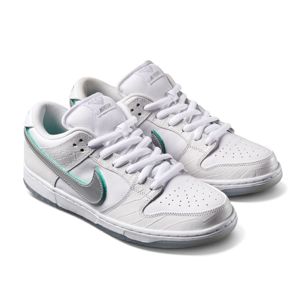 Nike SB Dunk Low Diamond Supply Co White Diamond for sale - Image 8