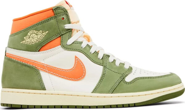 Air Jordan 1 Mid Patent OG Craft – Celadon for sale - Image 4