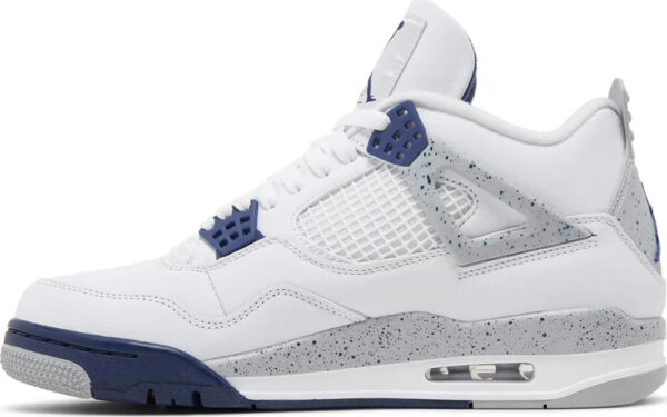 Nike Air Jordan shoes 4 Midnight Navy for sale - Image 5