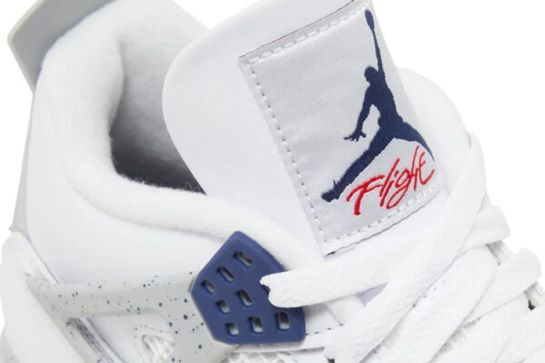 Nike Air Jordan shoes 4 Midnight Navy for sale - Image 3