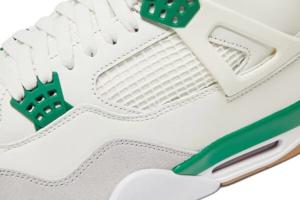 Air Jordan shoes 4 Series Pine GreenCraftSeafoamThunder - Image 6