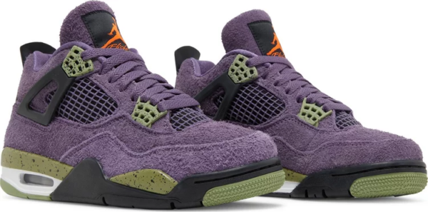 Nike Air Jordan shoes 4 Canyon Purple for sale - Image 2