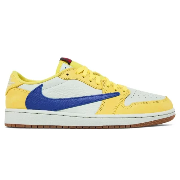 Air Jordan 1 Retro Low OG x Travis Scott Wmns 'Canary' - Image 3