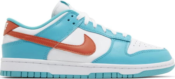 Nike Dunk Low Miami Dolphins for sale - Image 3