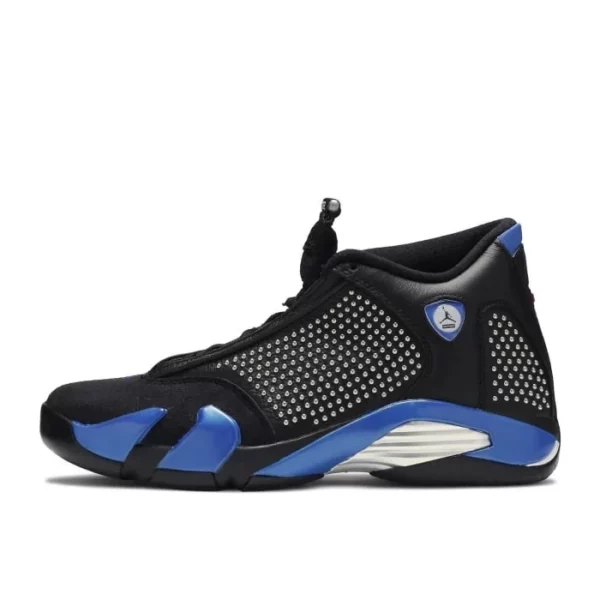 Supreme x Nike Air Jordan 14 Retro Black Varsity Royal for sale