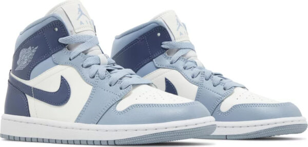 Wmns Air Jordan 1 Mid Diffused Blue for sale - Image 2