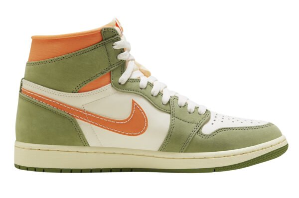 Air Jordan 1 Mid Patent OG Craft – Celadon for sale - Image 4