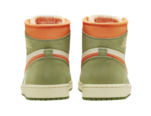 Air Jordan 1 Mid Patent OG Craft – Celadon for sale - Image 8