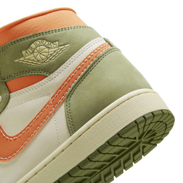 Air Jordan 1 Mid Patent OG Craft – Celadon for sale - Image 5