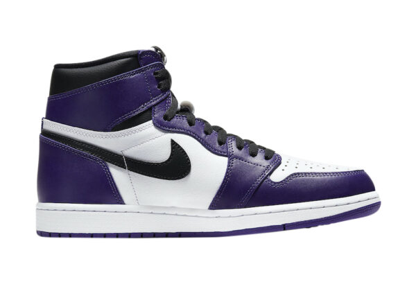 Nike Air Jordan 1 Retro High OG Court Purple 2.0 for sale - Image 4