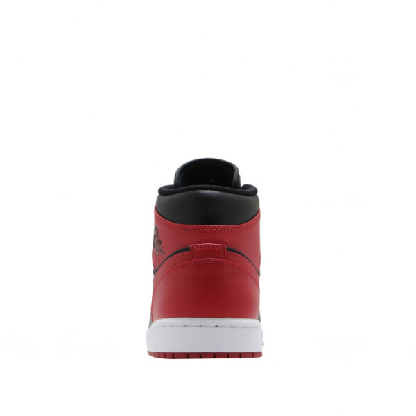Nike Air Jordan 1 Mid Banned Blackred for sale - Image 8