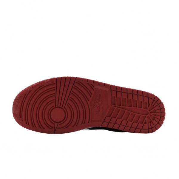 Nike Air Jordan 1 Mid Banned Blackred for sale - Image 7