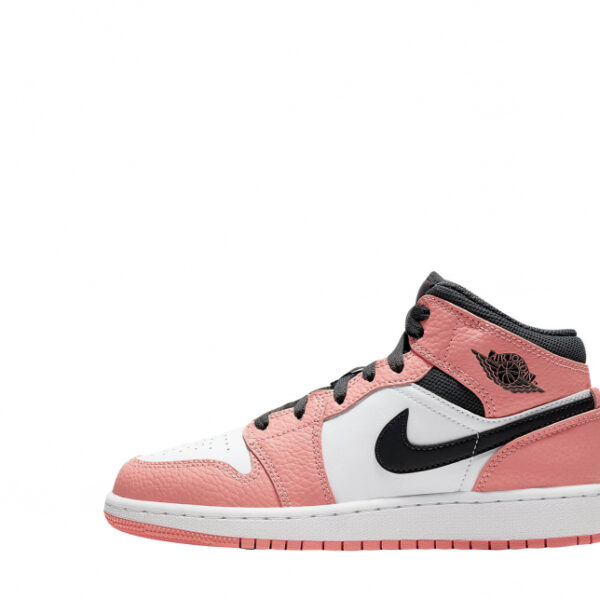 Nike Air Jordan 1 Mid GS Pink Quartz for sale - Image 3