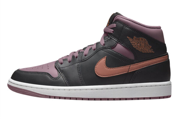 Air Jordan 1 Mid SE Black Sky J Mauve for sale - Image 2