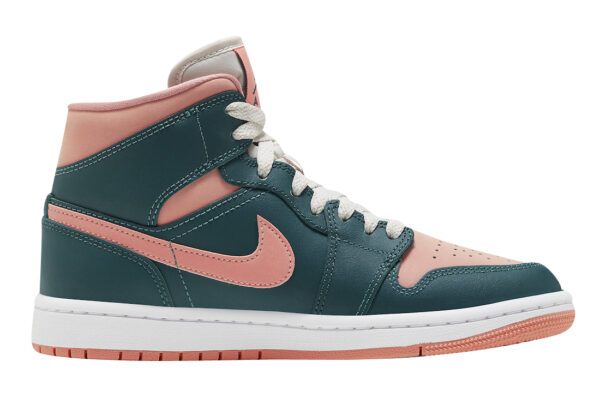 Nike Air Jordan 1 Mid Dark Teal Green for sale - Image 3