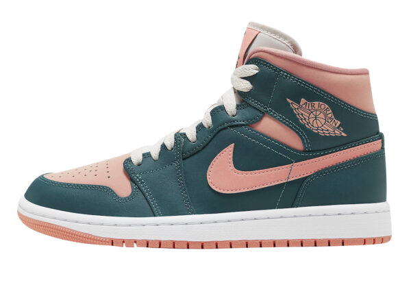 Nike Air Jordan 1 Mid Dark Teal Green for sale - Image 2