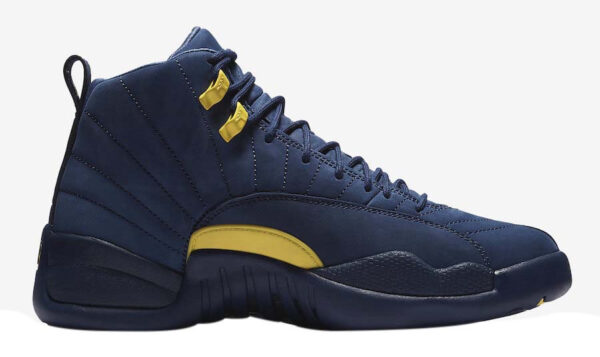 PSNY x Air Jordan 12 Retro Michigan Wolverines PE for sale - Image 3