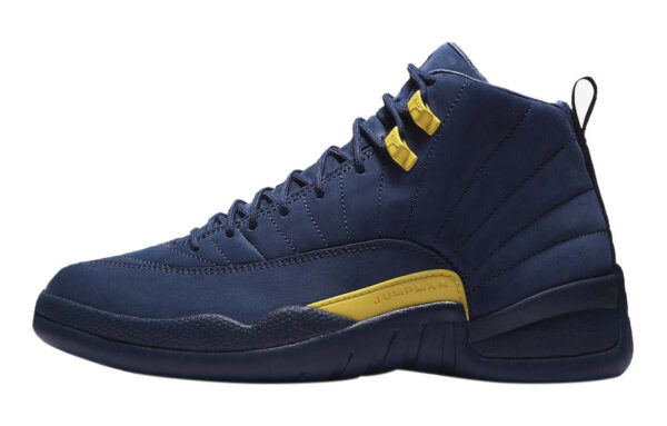 PSNY x Air Jordan 12 Retro Michigan Wolverines PE for sale - Image 2