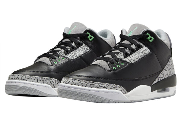 Air Jordan 3 Retro Green Glow for sale - Image 2