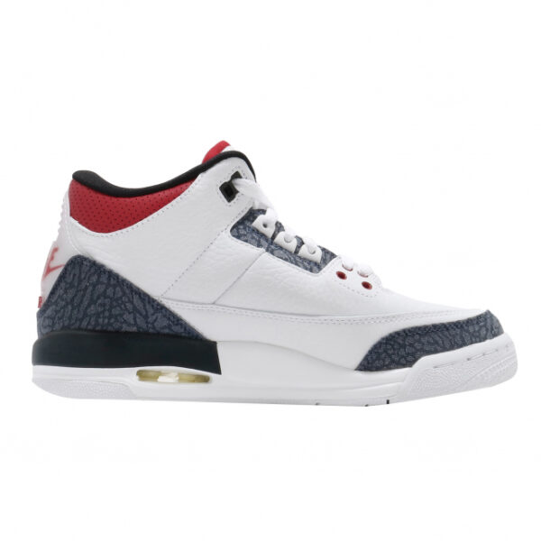 Air Jordan 3 Retro Denim SE GS Fire Red for sale - Image 4