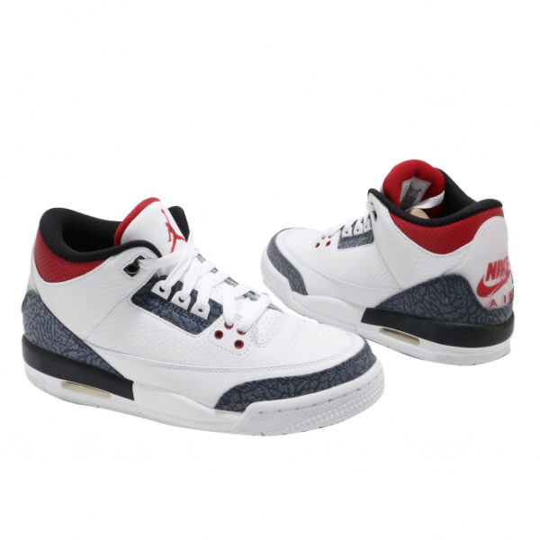 Air Jordan 3 Retro Denim SE GS Fire Red for sale - Image 5
