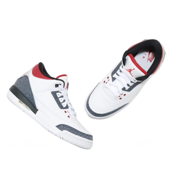 Air Jordan 3 Retro Denim SE GS Fire Red for sale - Image 6
