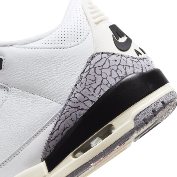 Air Jordan 3 Retro White Cement Reimagined for sale - Image 6