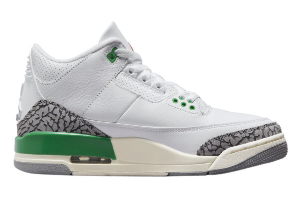 Wmns Air Jordan 3 Retro Lucky Green for sale - Image 3